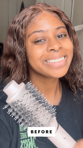 Curry before using the T3 Airebrush Duo